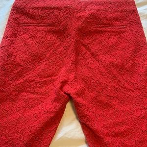 NWOT orange pants size 4